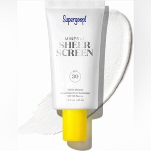 Supergoop! Mineral Sheer Screen SPF 30 - 45mL